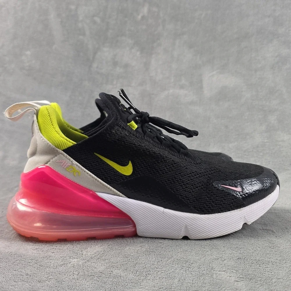 Size 7 - Nike Air Max 270 Black Cyber Pink W